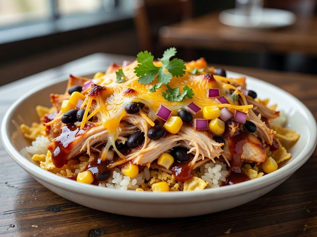 BBQ Chicken Casserole