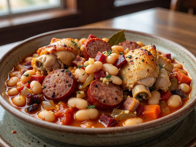 Cassoulet-Style Bean Casserole