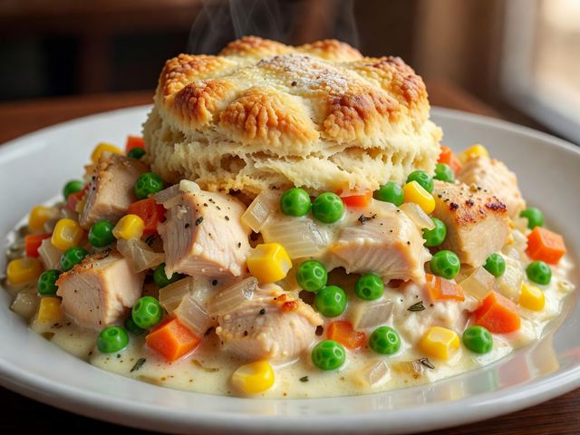 Chicken Pot Pie Casserole