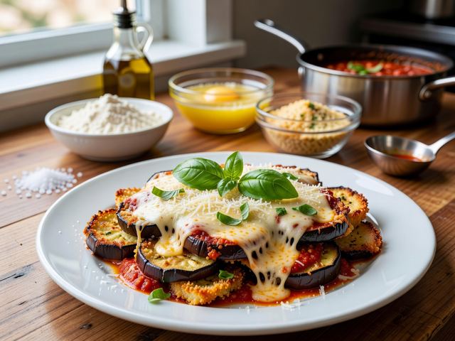 Eggplant Parmesan Casserole