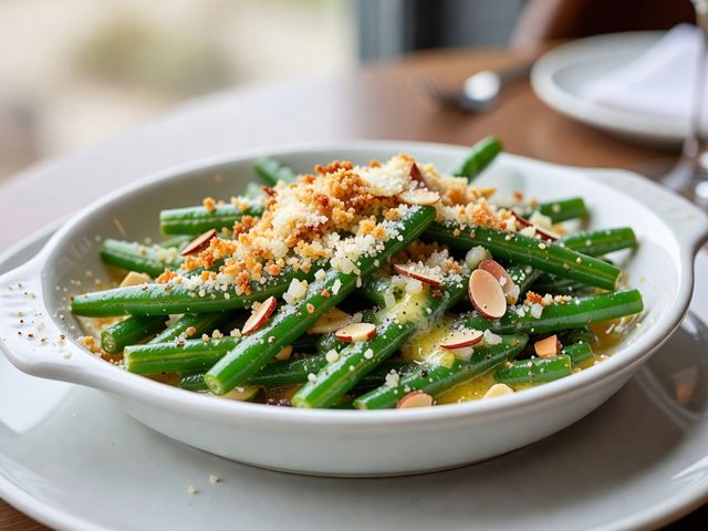 Green Bean Almondine Casserole