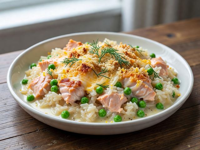 Salmon Rice Casserole