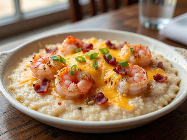 Shrimp and Grits Casserole