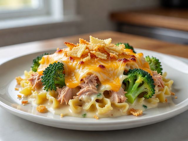 Tuna Broccoli Casserole