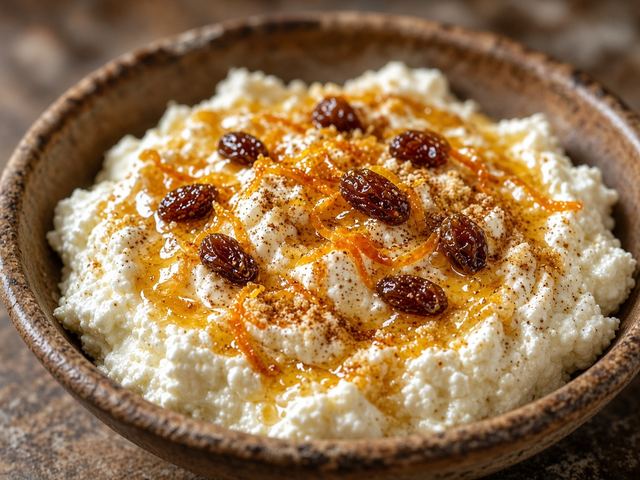 Whipped Ricotta with Honey and Orange Zest