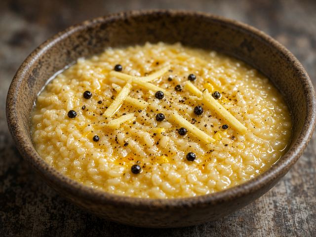 Pepper-Ginger Coconut Rice Porridge