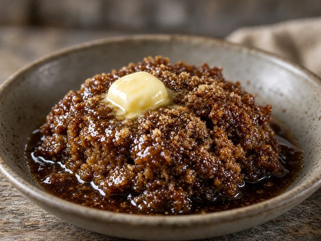 Warm Molasses Spoon Cake