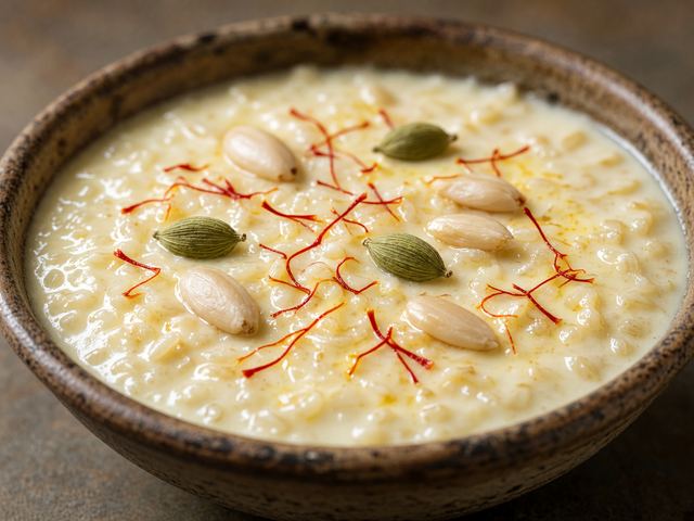 Cardamom Saffron Kheer