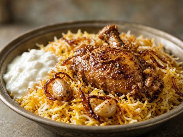 One-Pot Chicken Dum Biryani