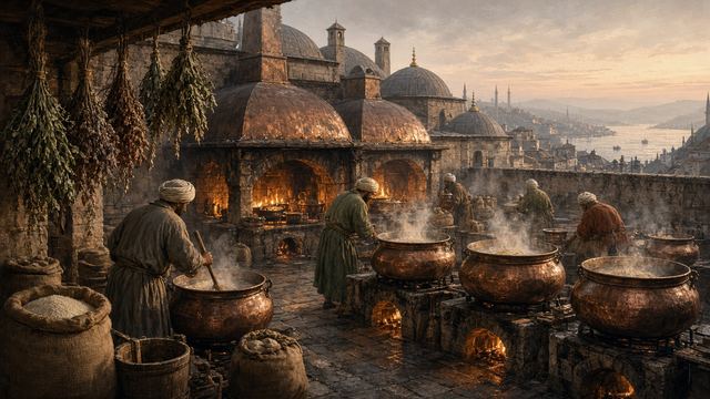 Copper Steam Over Topkapı