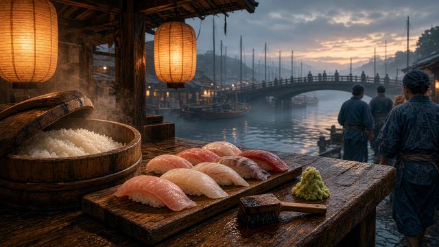 Vinegar Rice Before Dusk