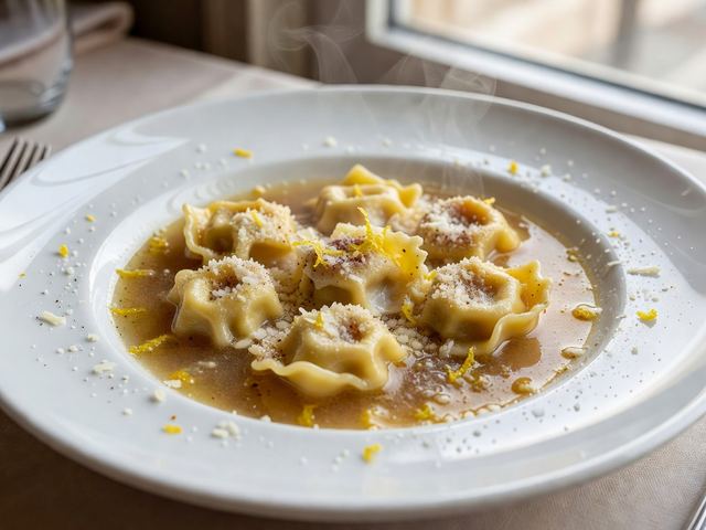 Cappelletti Reggiani in Brodo