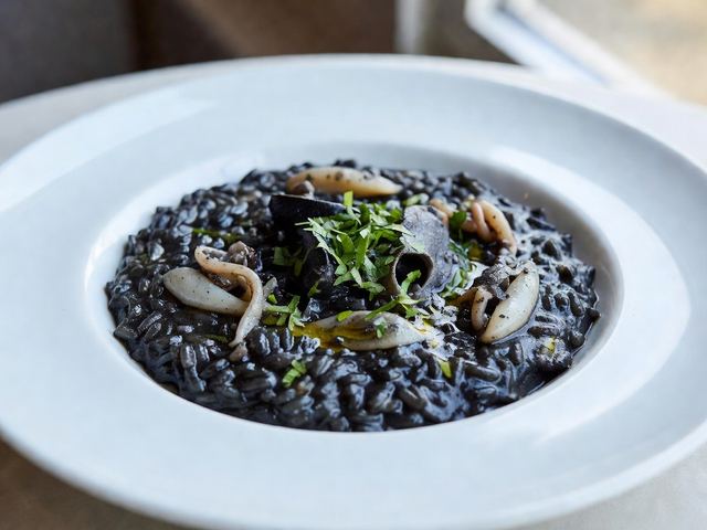 Risotto al Nero di Seppia