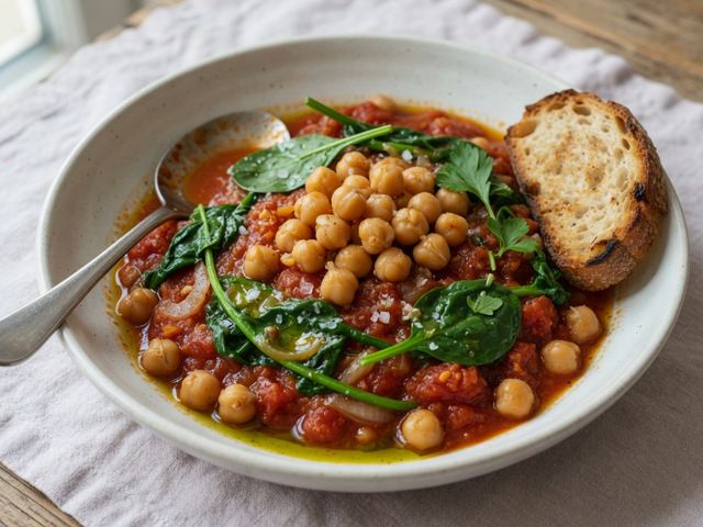 Tomato Chickpea Stew