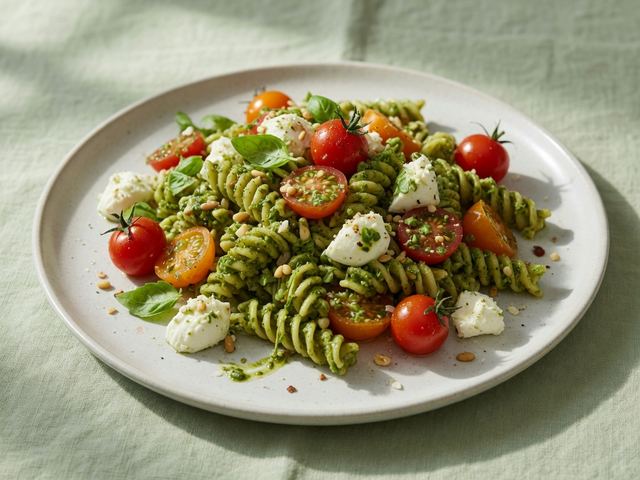Stretch-the-Pesto Pasta Salad