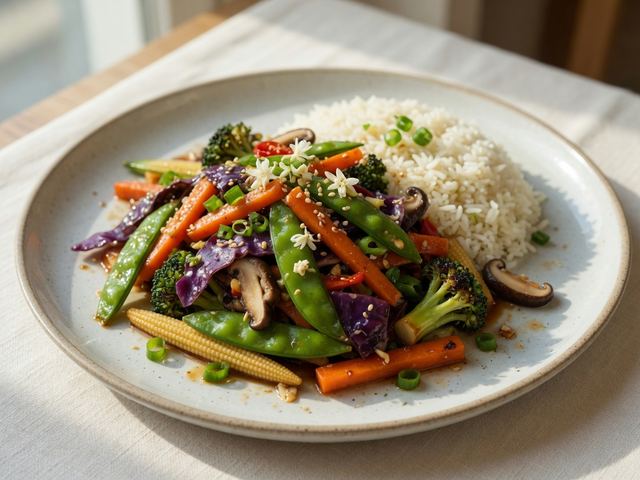 Crisp Veg Stir-Fry