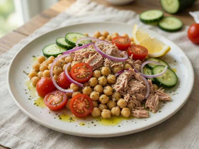 Chickpea Tuna Bowl