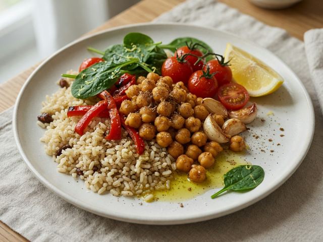 Cumin Chickpea & Rice Bowl