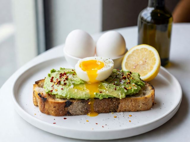 Avocado Toast with Soft Egg