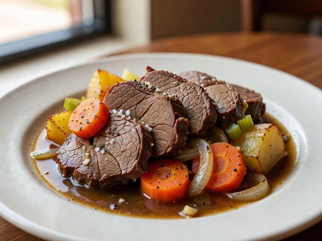 Beef Pot Roast with Carrots and Potatoes