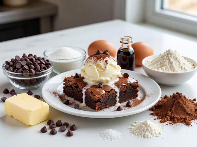Brownie Sundae