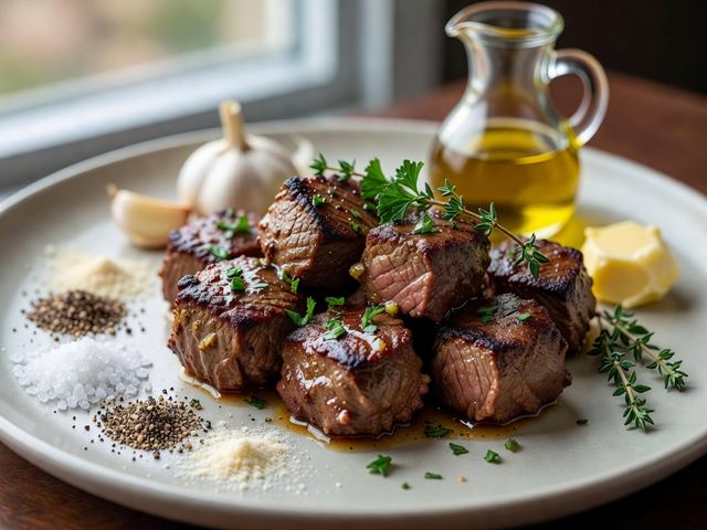 Garlic Butter Steak Bites