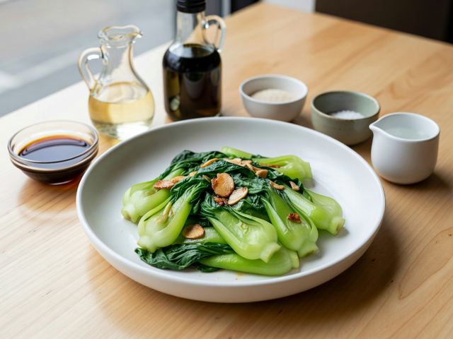 Garlic Bok Choy Stir-Fry