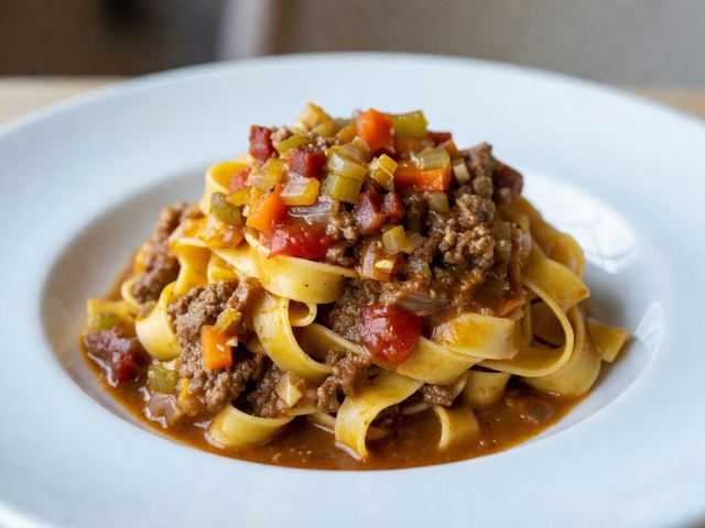 Bolognese Tagliatelle