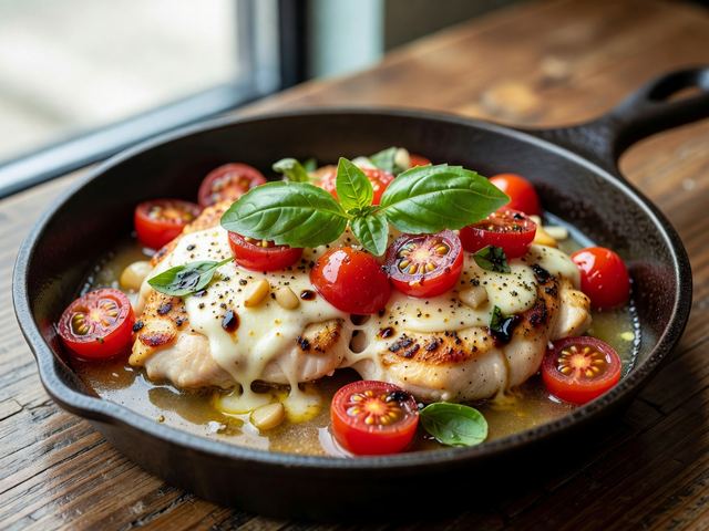 Caprese Chicken Skillet