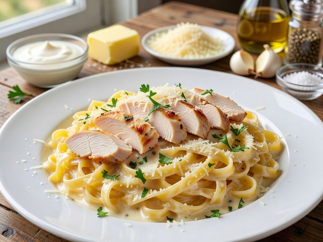 Chicken Alfredo Pasta