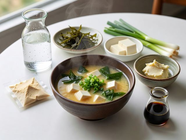 Miso Soup with Tofu
