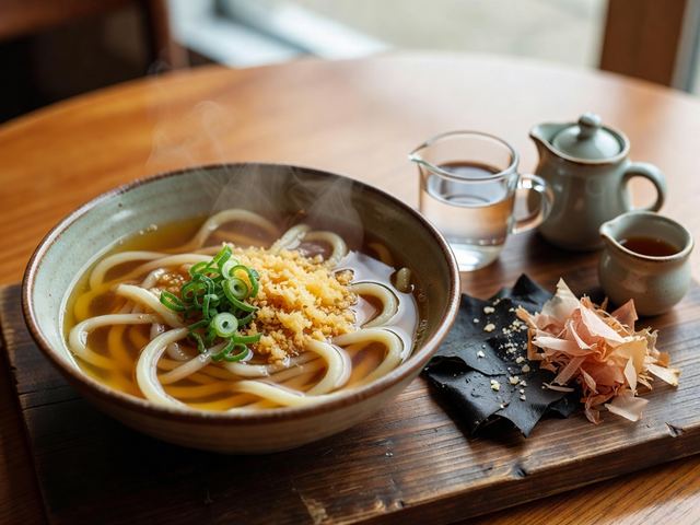 Udon in Dashi Broth