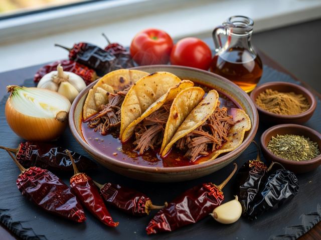 Birria Tacos with Consomé