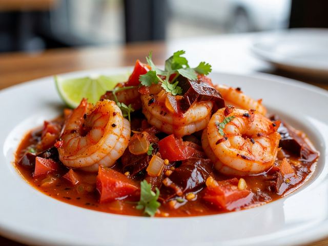 Camarones a la Diabla