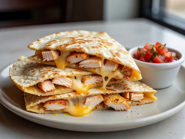 Chicken Quesadillas
