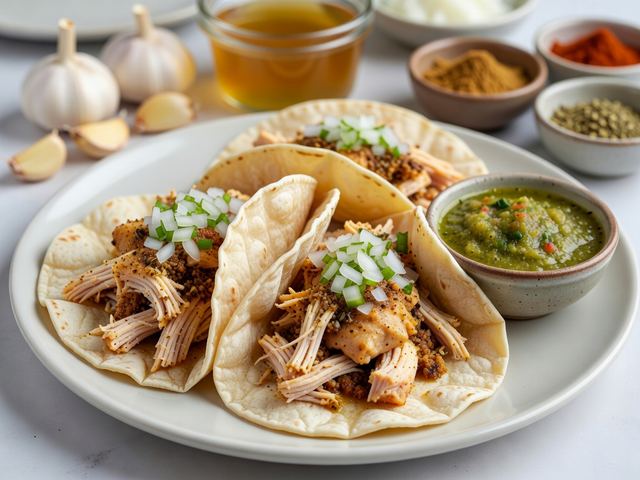 Chicken Soft Tacos