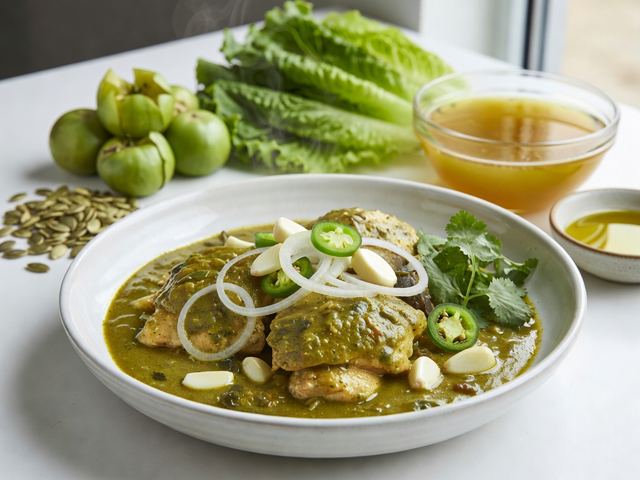 Pipian Verde with Chicken
