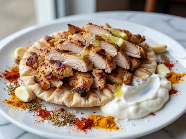 Chicken Shawarma Plate