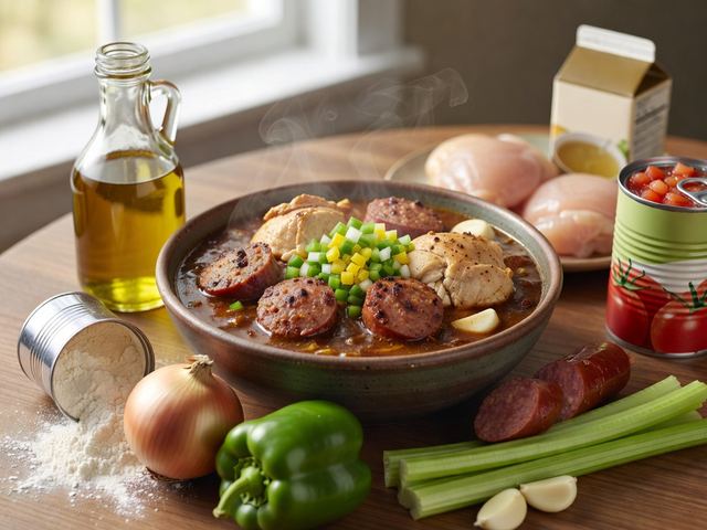 Gumbo with Andouille