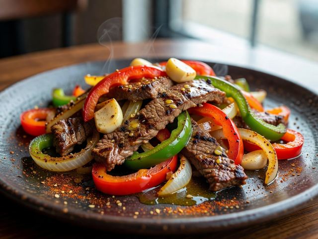 Steak Fajitas