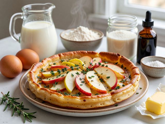 Apple Herb Dutch Baby