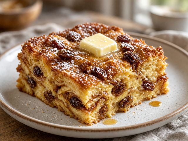 Baked Cinnamon Raisin Swirl French Toast Casserole
