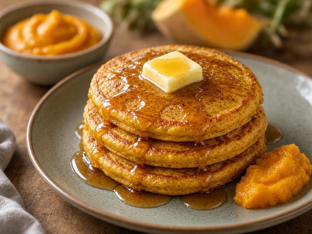 Butternut Squash Pancakes