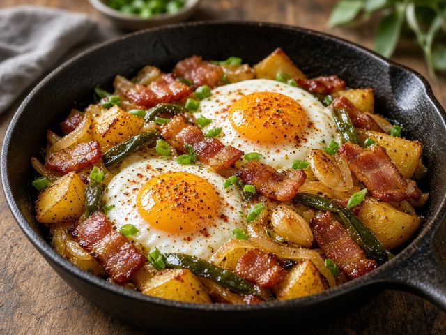 Cast-Iron Hash Skillet