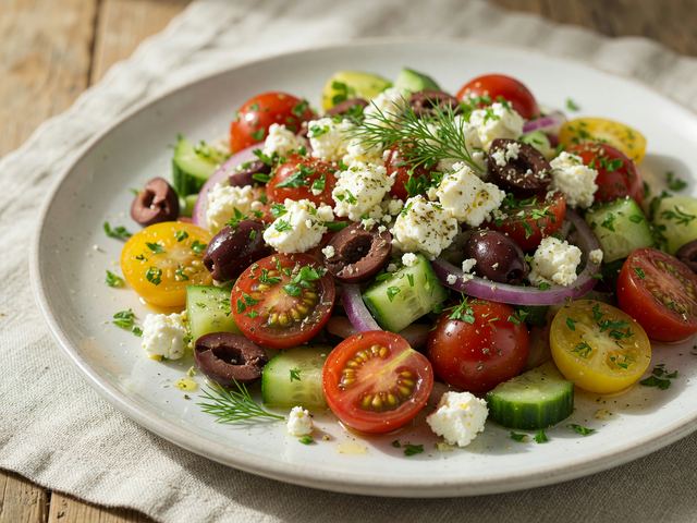Cherry Tomato Breakfast Salad