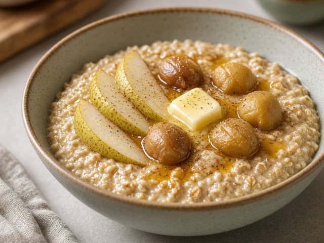Chestnut Honey Porridge