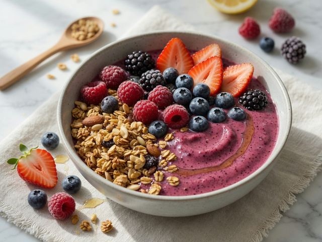 Mixed Berry Smoothie Bowl