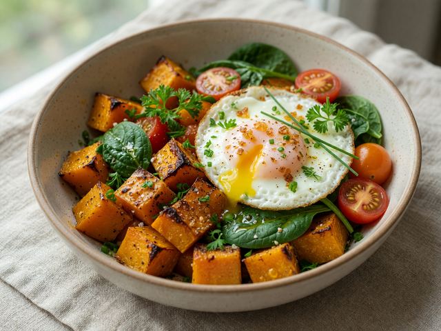Roasted Squash Breakfast Bowls