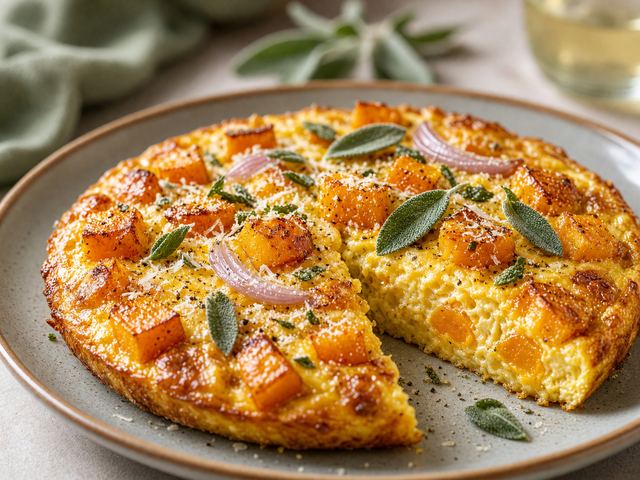 Roasted Squash & Sage Frittata