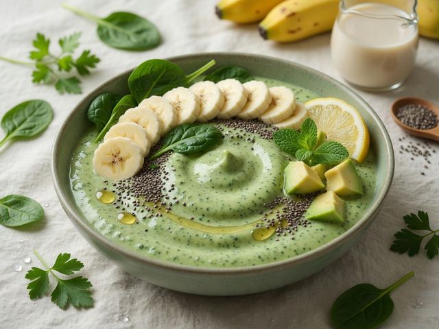 Spinach Banana Smoothie